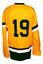 Any Name Number San Francisco Seals Retro Hockey Jersey New Yellow Any Size image 2