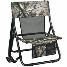 Folding Hunting Chair Portable Outdoor Camping Woodland Camouflage Hunting Seat - £28.06 GBP