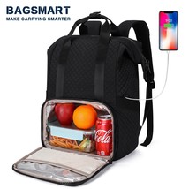 Outdoor Travel Picnic Backpack Family BAGSMART Refrigerator Portable Fresh Food  - £177.22 GBP