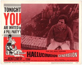 *HALLUCINATION GENERATION (1966) Pill-Popping Party, Murder &amp; LSD Cult i... - $45.00