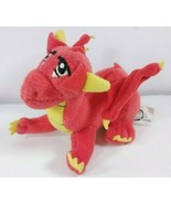 Red Dragon 5&quot; Plush Animal The Children&#39;s Birthday Express Party Source - £7.05 GBP