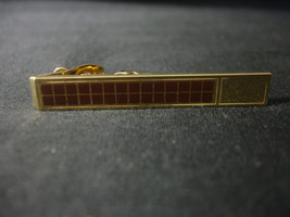 Old Vtg Pierre Cardin Gold Tone Men&#39;s Tie Clip Bar Jewelry - £15.89 GBP