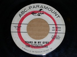 The Fasinations Tears In My Eyes You Gonna Be Sorry 45 Rpm Curtis Mayfield - £20.03 GBP