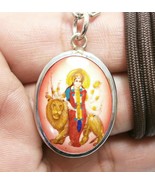 MAA DURGA KALI KALIKA UMA DEVI GODDESS SHAKTI HINDU BLESS OM LOCKET RARE... - $39.31