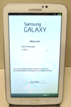 Samsung Galaxy Tab 3  SM-T217S Sprint Network 16GB White - $18.04
