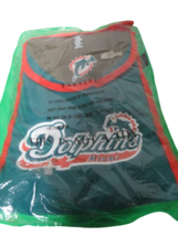 Miami Dolphins Insulated Carry Tote W/Handle Heavy Duty New In Package 10&quot;L - $14.85