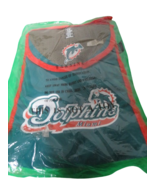 Miami Dolphins Insulated Carry Tote W/Handle Heavy Duty New In Package 10&quot;L - £11.86 GBP