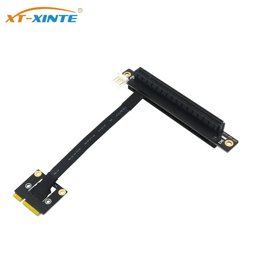 House Home 270 Degree Mini PCIe to PCI-E 1X 4X 8X 16X Adapter Cable Riser Mini P - £35.17 GBP