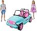 Barbie GHT35 Playset with Off-Road Vehicle and Doll, and Ken in Clothes and Acce Item image 3