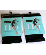 2 No nonsense seamless slip short Size X-Large Black nylon spandex blend - $326.35 MXN