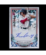 2025 Roman Anthony - Topps Bowman Sterling Signature Rookie RC Redemptio... - $221.14 MXN