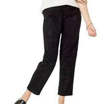 Isaac Mizrahi Live!_Regular Faux Suede Straight Ankle Pants SIZE 2 (866) - $23.76