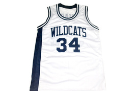 Len Bias #34 Wildcats High School Men Basketball Jersey White Any Size image 4