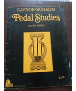 Gaynor-Schaum Pedal Studies for Piano Music Book - $33.68 CAD