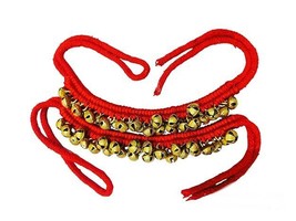 Kathak Dancing Ghungroo Line Classical Dancers Anklet Brass Ghungroo 24+24  Bell - £16.70 GBP