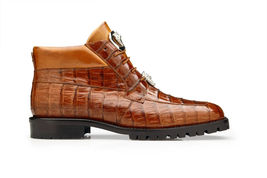 Belvedere Men's Dress Boot Gallardo Genuine Caiman Crocodile Ant. Sport  U02 image 3