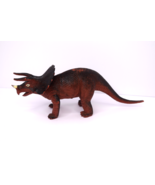 1985 Vintage Imperial Triceratops Dinosaur Figure Toy Made in Taiwan - $218.32 MXN