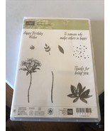 Stampin&#39; Up! RETIRED Avant-Garden Sale-a-Bration Photopolymer Stamp Set 10 - $228.45 MXN