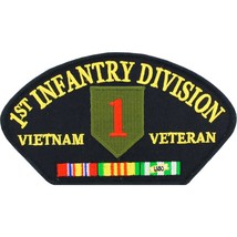U.S. Army 1st Infantry Division Vietnam Veteran Patch - £10.15 GBP