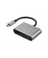 4xem 4XUSBCHUB04 USBC DOCK VGA HDMI 2IN1 ADAPTER 4K 1080P - $68.39