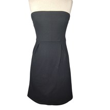 Black Sleeveless Mini Cotton Blend Dress Size Small  - £19.42 GBP