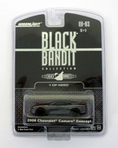 Greenlight 2006 Chevy Camaro Concept Black Bandit 1 of 4250 Die-Cast Car 2009 - £11.64 GBP