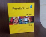 Rosetta Stone Italiano Version 3 level 1 and 2 ITALIAN personal edition ... - $49.99