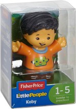 Fisher-Price Little People Characters Koby Robot Shiny Black Hair NEW - $10.88