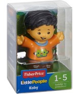 Fisher-Price Little People Characters Koby Robot Shiny Black Hair NEW - £8.55 GBP