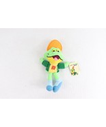 New Vintage 90s Kelloggs Dig Em Smacks Cereal Stuffed Bean Bag Plush Toy 9&quot; - $278.40 MXN