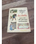 Children’s Stories of the Bible from Old and New Testament Book Vtg 1968 HB - $16.53 CAD