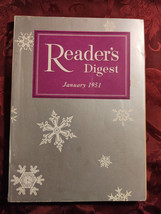 Readers Digest January 1951 Gloria Swanson Louis Nizer Rex Beach A J Cronin - £6.34 GBP