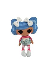 LalaLoopsy Fluff N Stuff Plush Rag Blue Hair Doll 10&quot; - £5.94 GBP