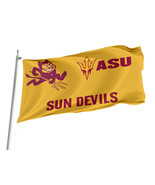 Arizona State Sun Devils  NCAAF Flag,Size -3x5Ft / 90x150cm, Garden flags - £23.54 GBP