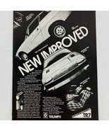 Vintage 1977 Magazine Print Ad Triumph TR7 Sports Car British Leyland 8 ... - $123.51 MXN
