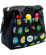 Yuanhe Bingo Dauber Bags with 6 Pockets Black Bingo Tote Bag … - $21.04