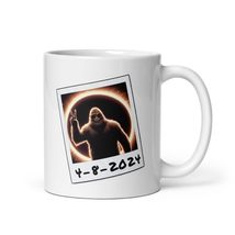 Total Solar Eclispe 2024 Bigfoot Sasquatch Coffee Mug - $16.99+