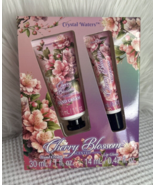 Crystal Waters Hand Cream &amp; Lip Gloss Cherry Blossom 30ml/1floz - $177.41 MXN