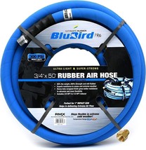 BLUBIRD BB1250 1/2&quot; x 50&#39; Rubber Air Hose, 100% Rubber, Lightest, Strong... - £61.44 GBP