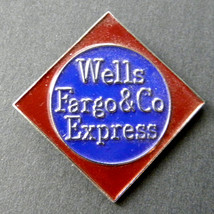 Wells Fargo &amp; Co Express Lapel Pin Badge 1.1 Inches - £4.50 GBP