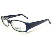 Envy Eyewear Blue on Crystal Green KARINA Eyeglasses 52/18/140 - $24.70