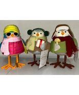 2024 Target Wondershop Featherly Friend 3 Bird Set Merry Fern Acorn NWT - €20,93 EUR