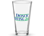 LUKA DONCIC &amp; KYRIE IRVING PINT GLASS 16 Oz Beer Dallas Mavericks Drink - £18.62 GBP