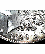 Morgan Dollar 1898 AA21-1139   - $186.45 CAD