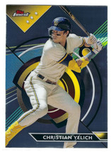 2023 Topps Finest #82 Christian Yelich Milwaukee Brewers - £1.21 GBP