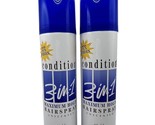Condition 3 in 1 Maximum Hold Unscented Hairspray 7 Ozs Lot of 2 With Su... - £19.70 GBP