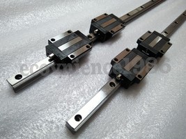 2 x HGW20CA-2R-1500 mm Square Liner Rail &amp; 4 HGW20CA Blcok Bearing - $139.06