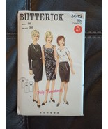 Misses Proportioned One Piece Dress Size 16 Butterick 3642 Sewing Patter... - £22.35 GBP