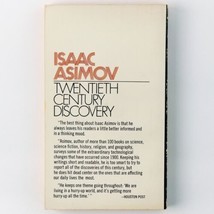 Isaac Asimov Twentieth Century Discovery 1969 Vintage Nonfiction Paperback Book image 2