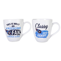 Tennessee Titans Coffee Mug 17oz Ceramic 2 Piece Set with Gift Box - $84.49